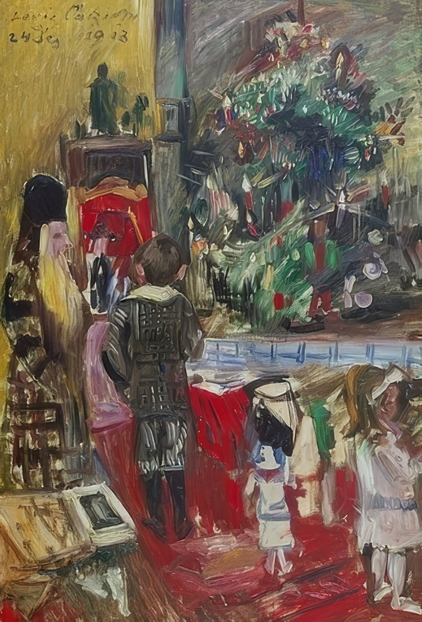 Julklappar. 1913 av Lovis Corinth