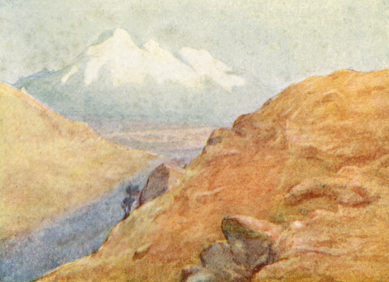Illustration till HM Stanleys liv (färglitografi) av Lowes Dalbiac Luard