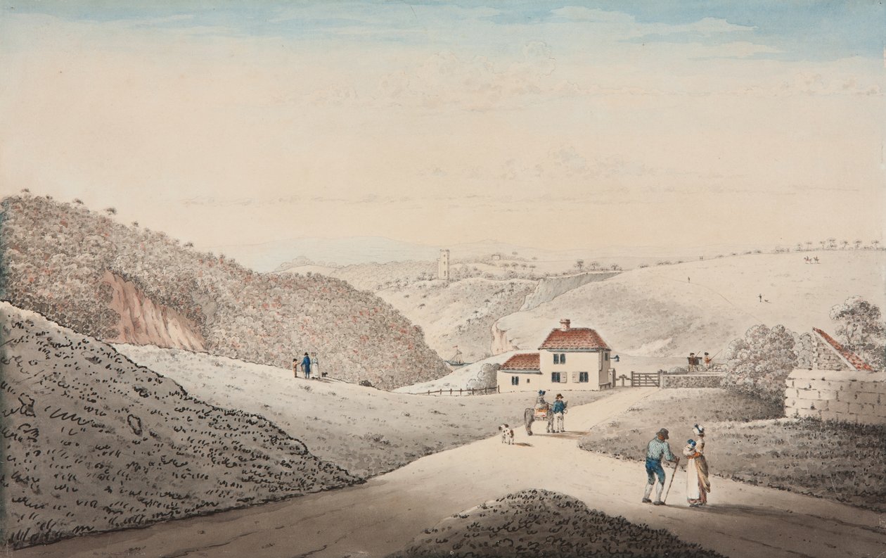 Clifton Turnpike och Avon Gorge av Lt.Col.William Booth