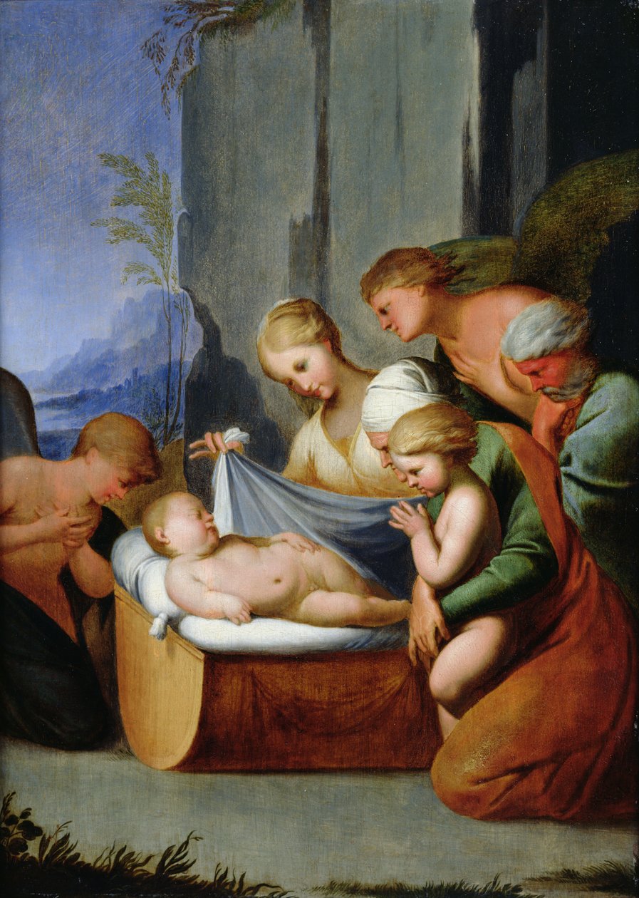 Jesu spädbarns sömn av Lubin Baugin