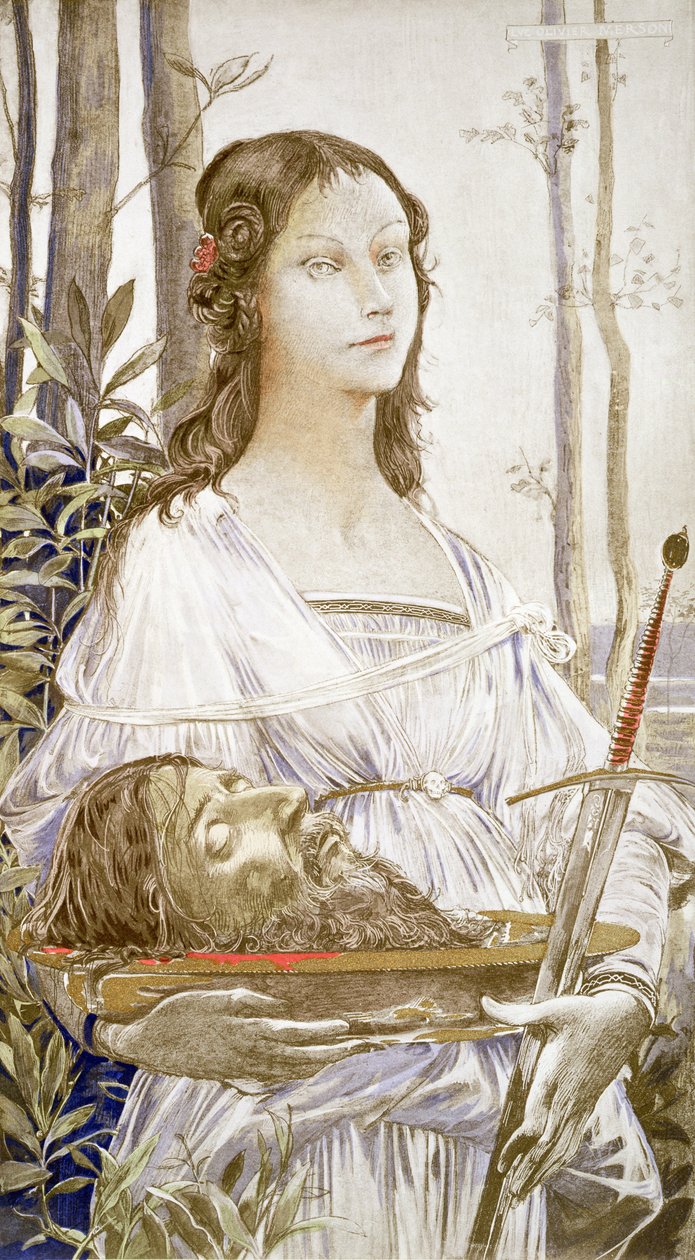 Salome med Johannes Döparens huvud, från 