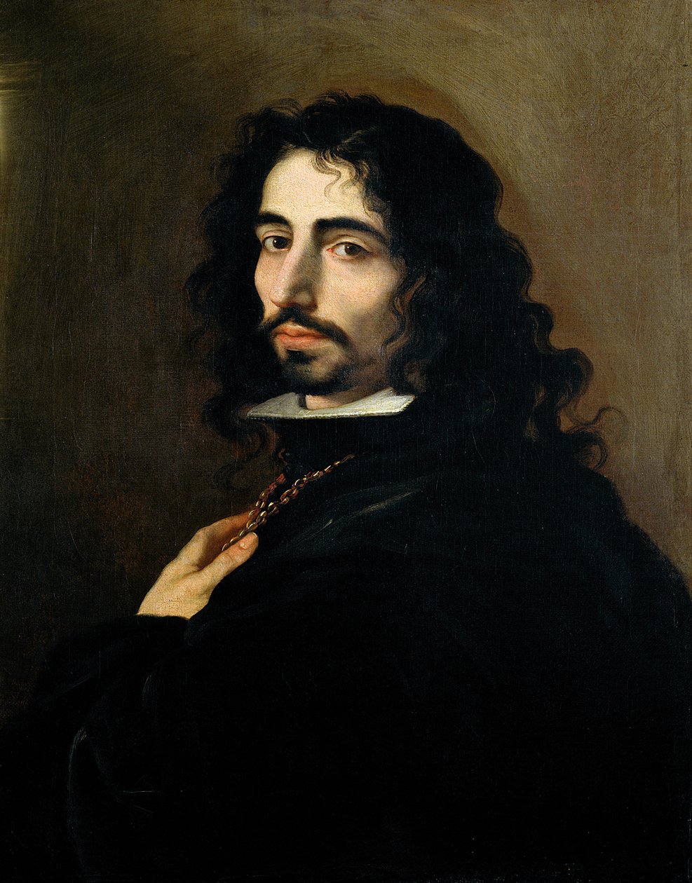 Självporträtt, ca 1665 av Luca Giordano