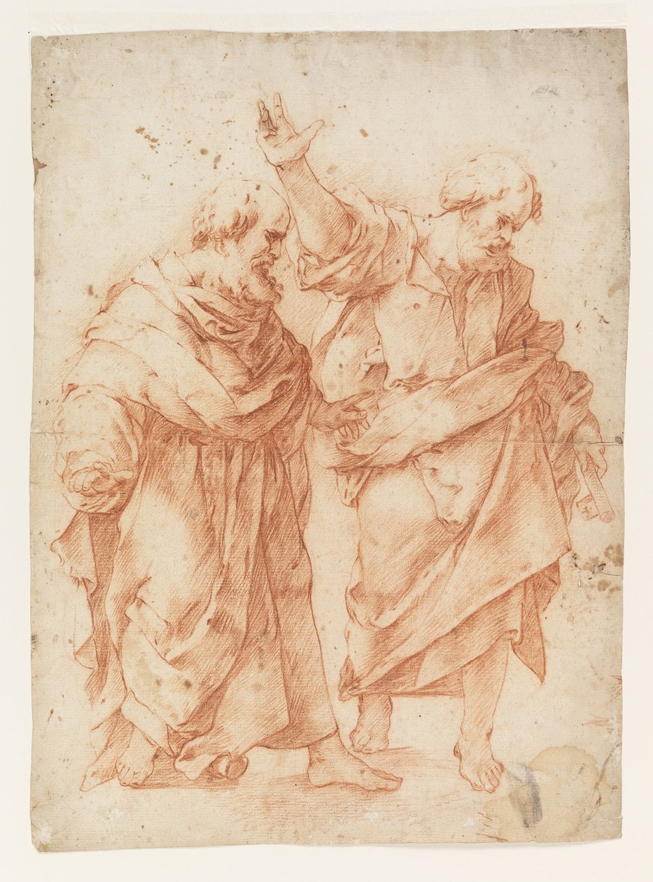 Two Apostles av Luca Giordano