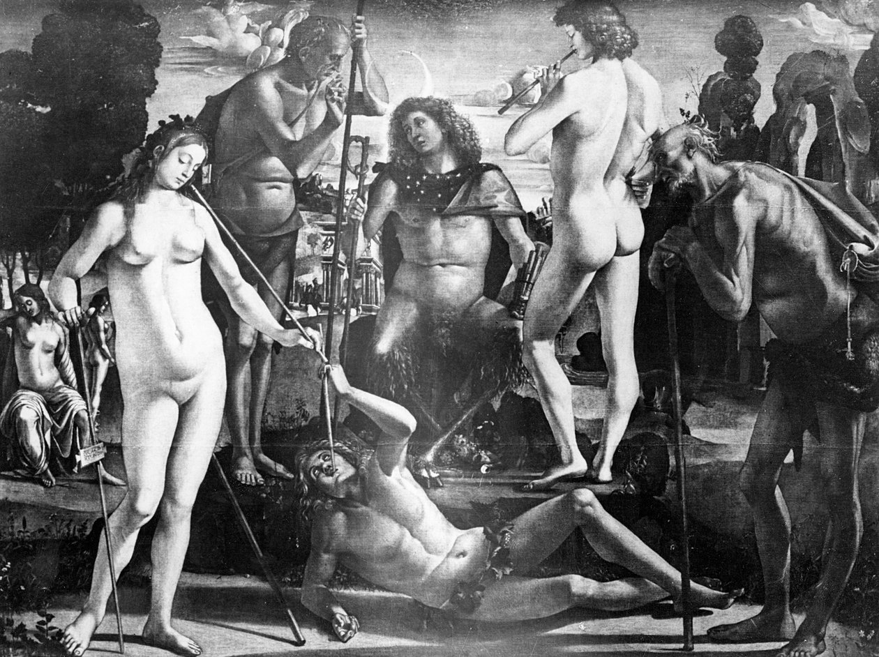 Court of Pan, c.1484 av Luca Signorelli