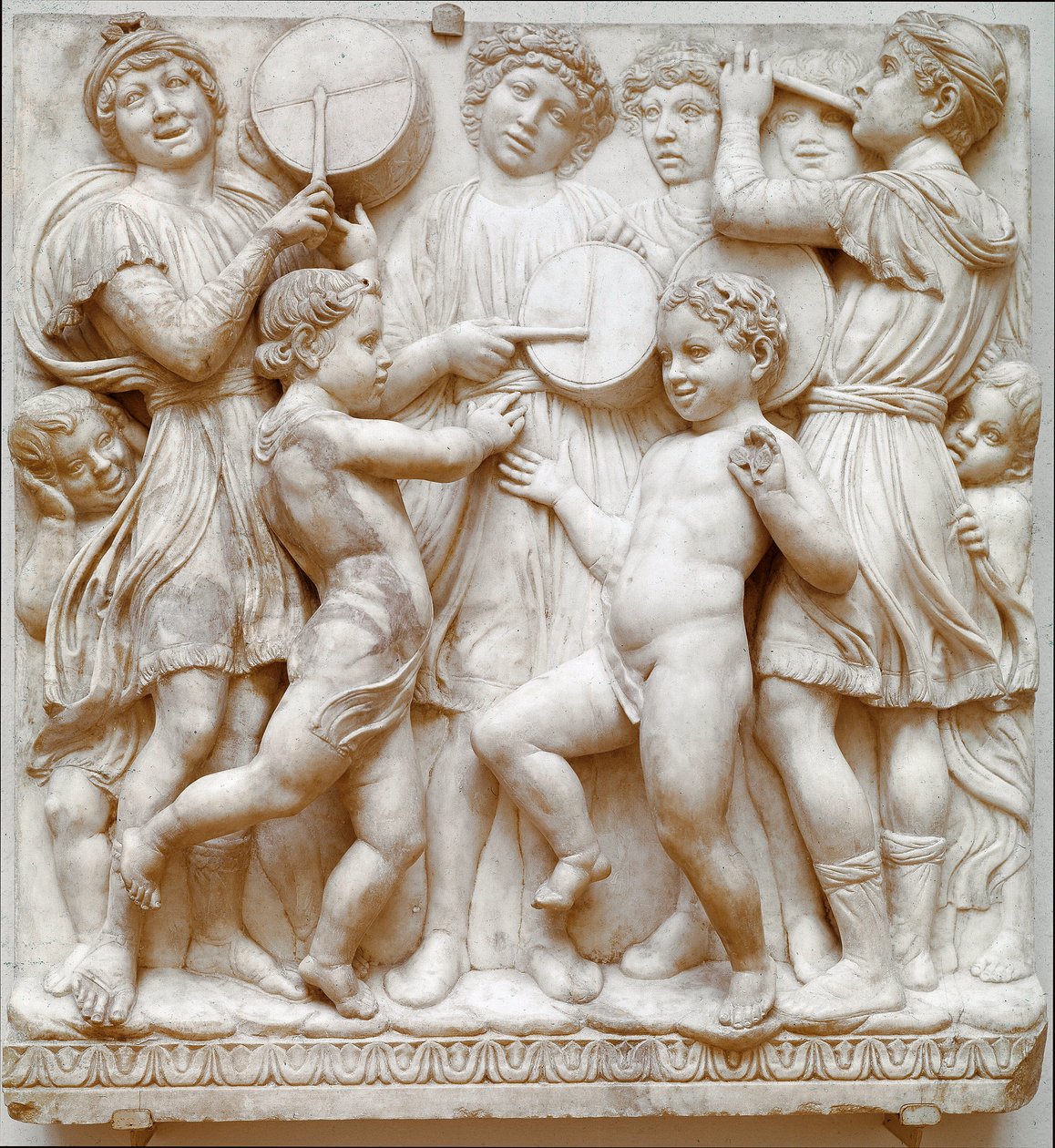 Cantoria (basreliefmarmor av Luca Della Robbia