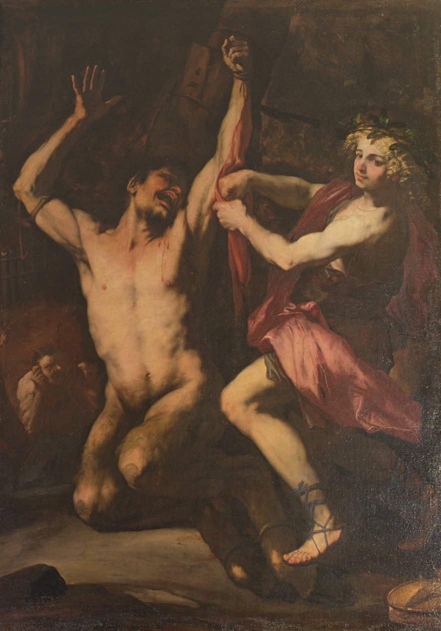 Apollo och Marsia, ca 1678 (olja på duk) av Luca Giordano
