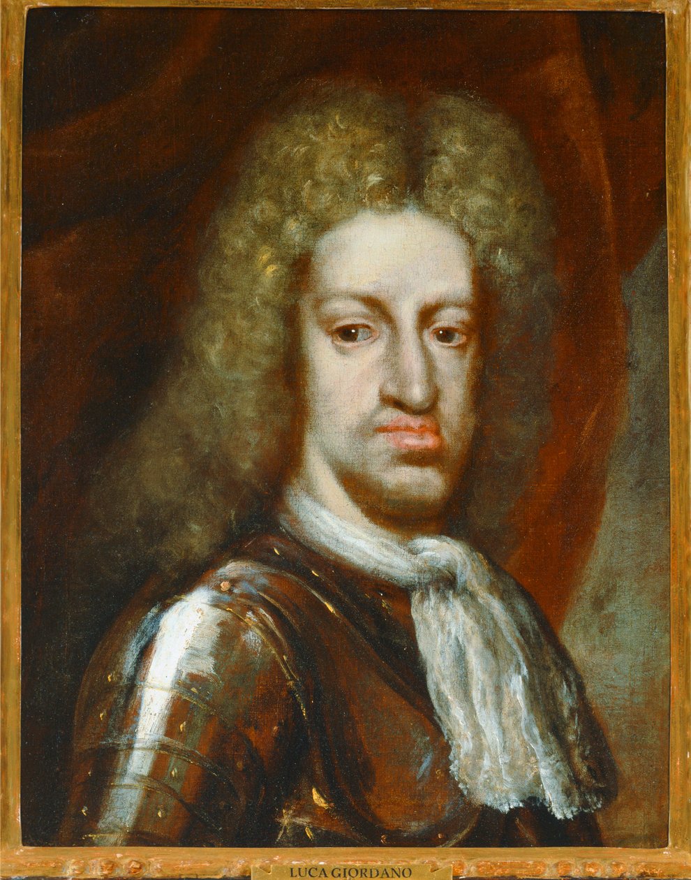 Carlos II, kung av Spanien, son till FelipeIV ... av Luca Giordano