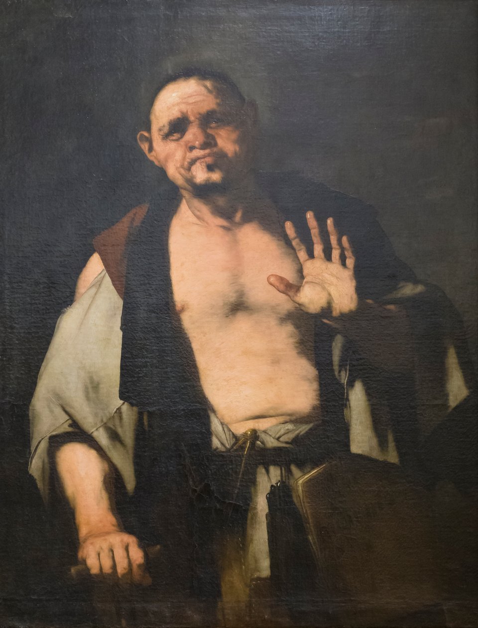 Porträtt av en byggmästare (Lådor) av Luca Giordano