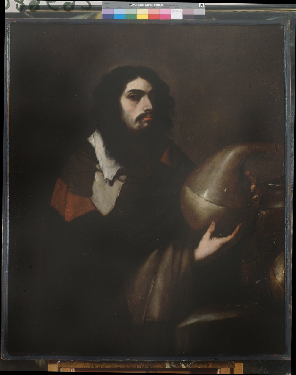 Självporträtt som kemikalie eller alchimist, ca 1660 (olja på duk) av Luca Giordano