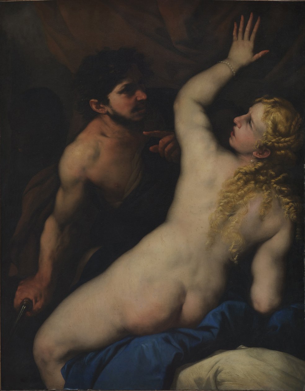 Tarquin och Lucretia av Luca Giordano