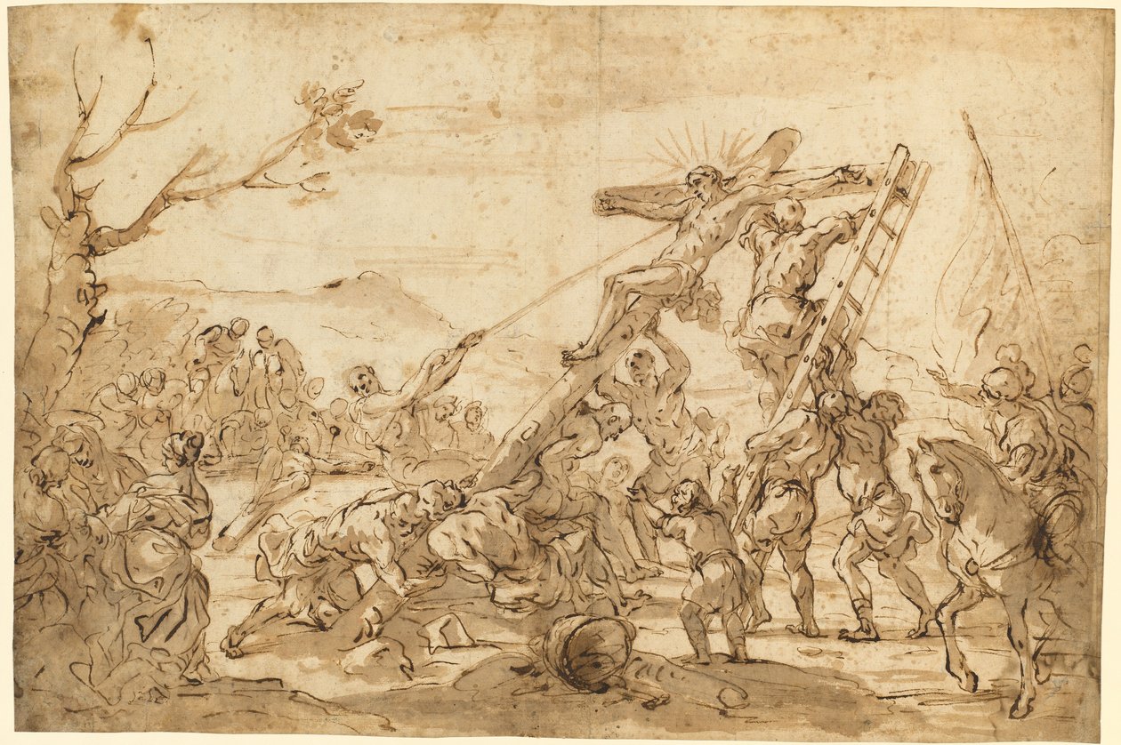 Korshöjningen av Luca Giordano