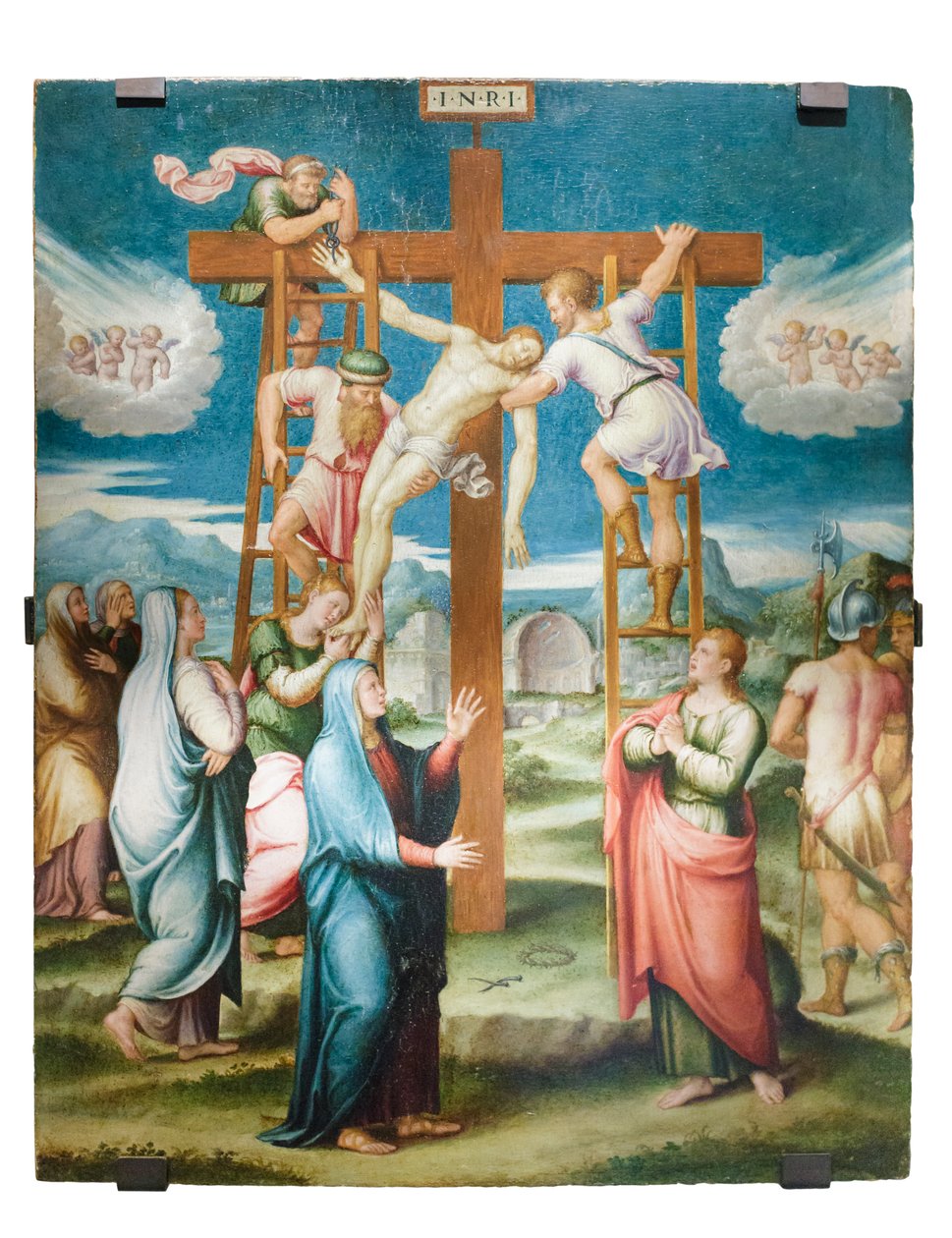 Deposition, ca 1555 (olja på duk) av Luca Longhi