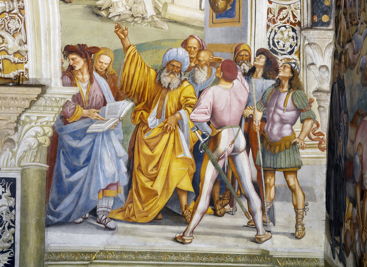 Apocalypse, från Last Judgment freskcykel av Luca Signorelli