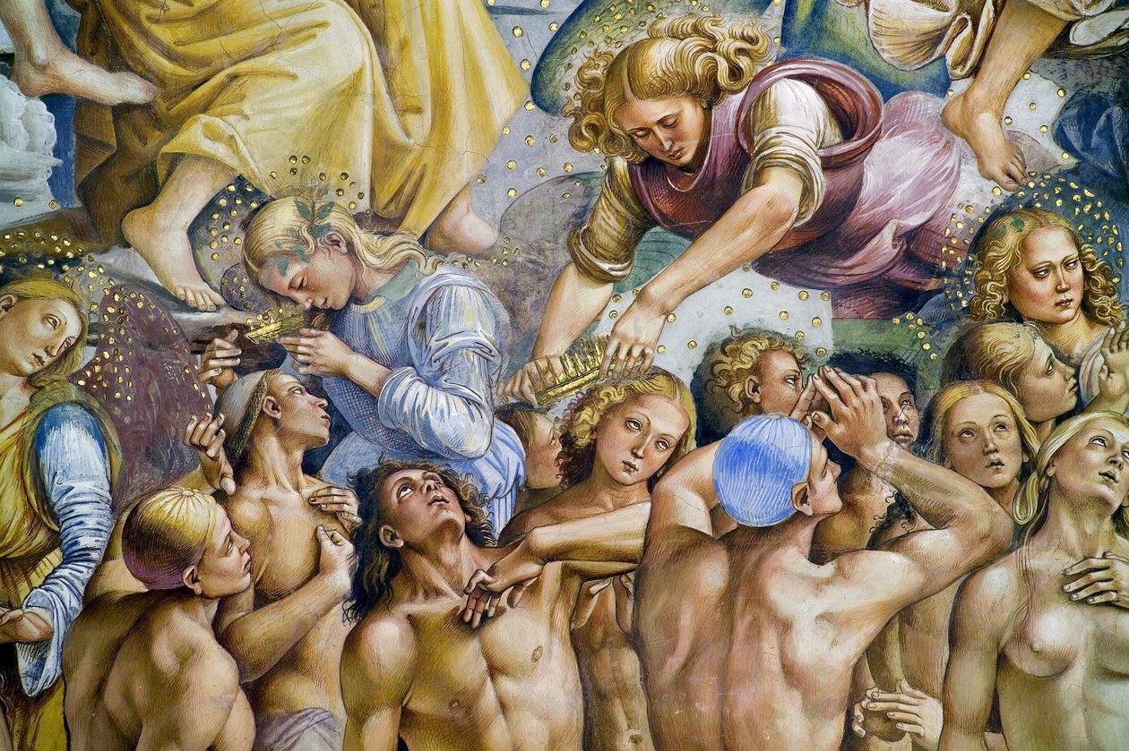 Elect, från Last Judgment freskcykel av Luca Signorelli