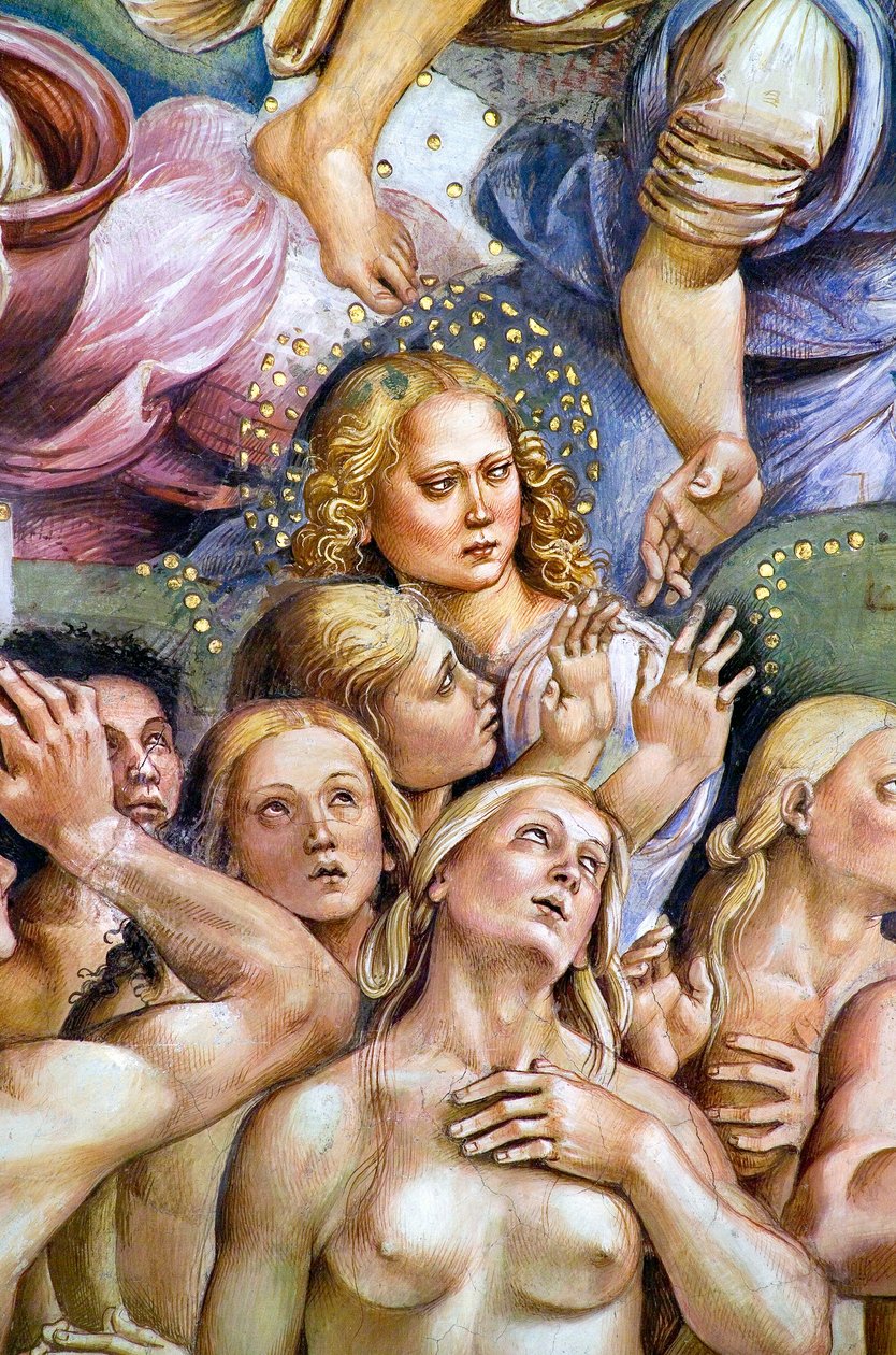Elect, från Last Judgment freskcykel av Luca Signorelli