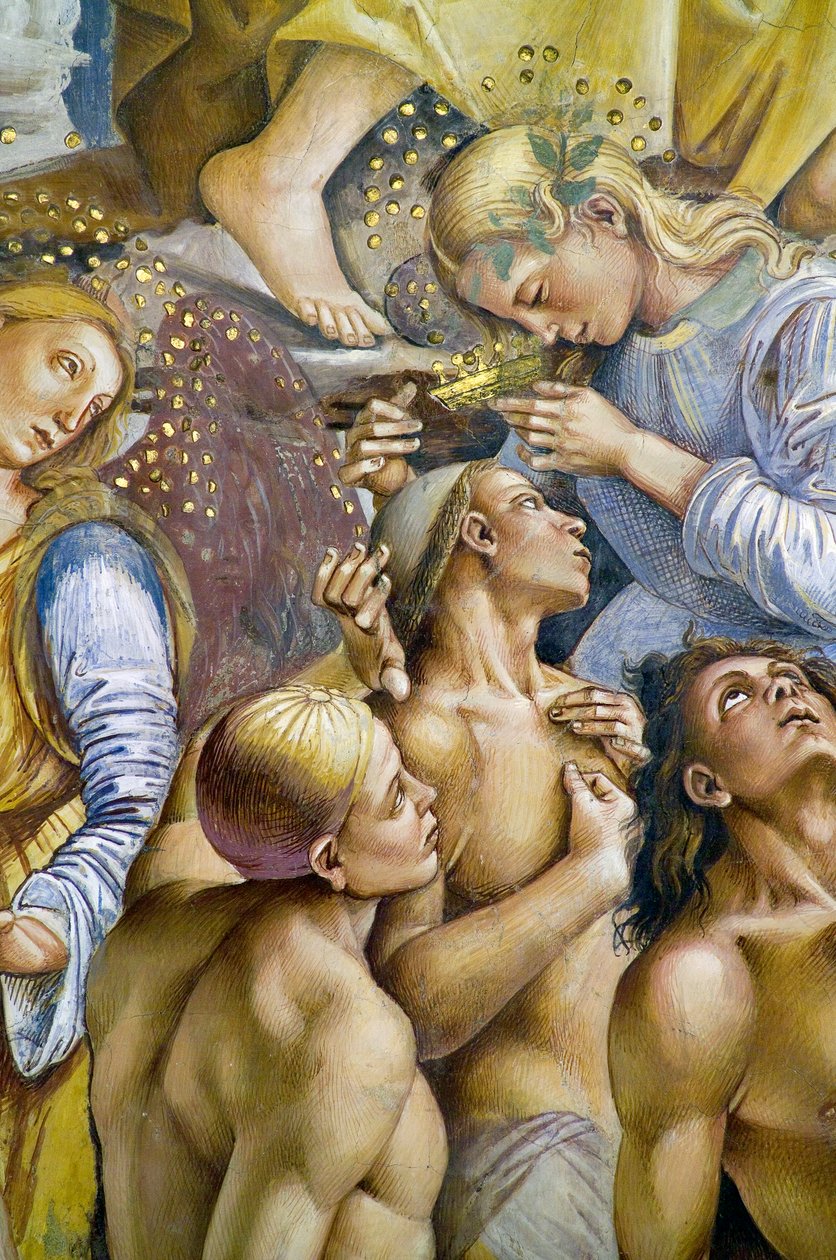Elect, från Last Judgment freskcykel av Luca Signorelli