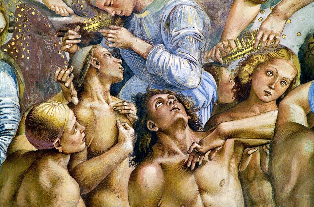 Elect, från Last Judgment freskcykel av Luca Signorelli