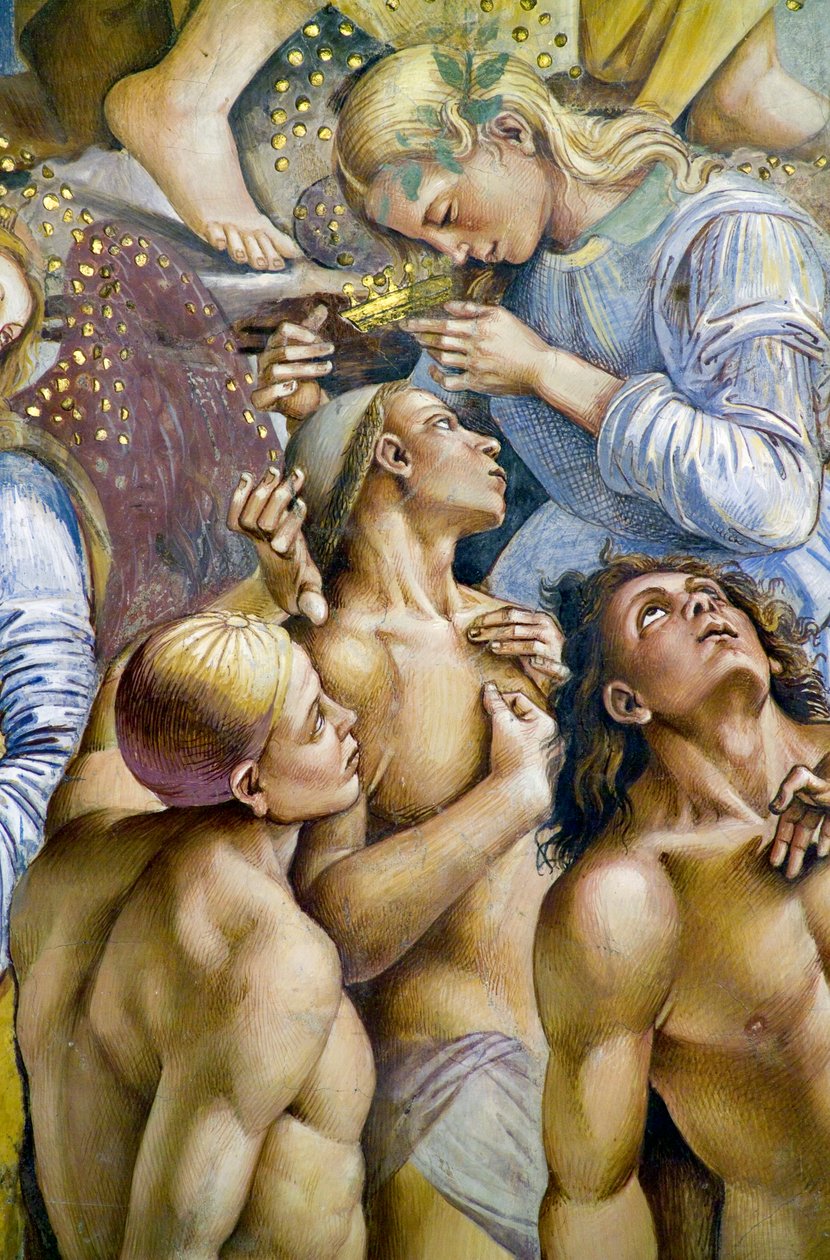 Elect, från Last Judgment freskcykel av Luca Signorelli