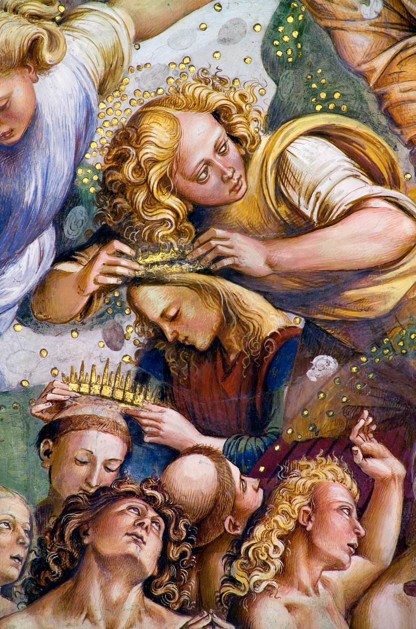 Elect, från Last Judgment freskcykel av Luca Signorelli