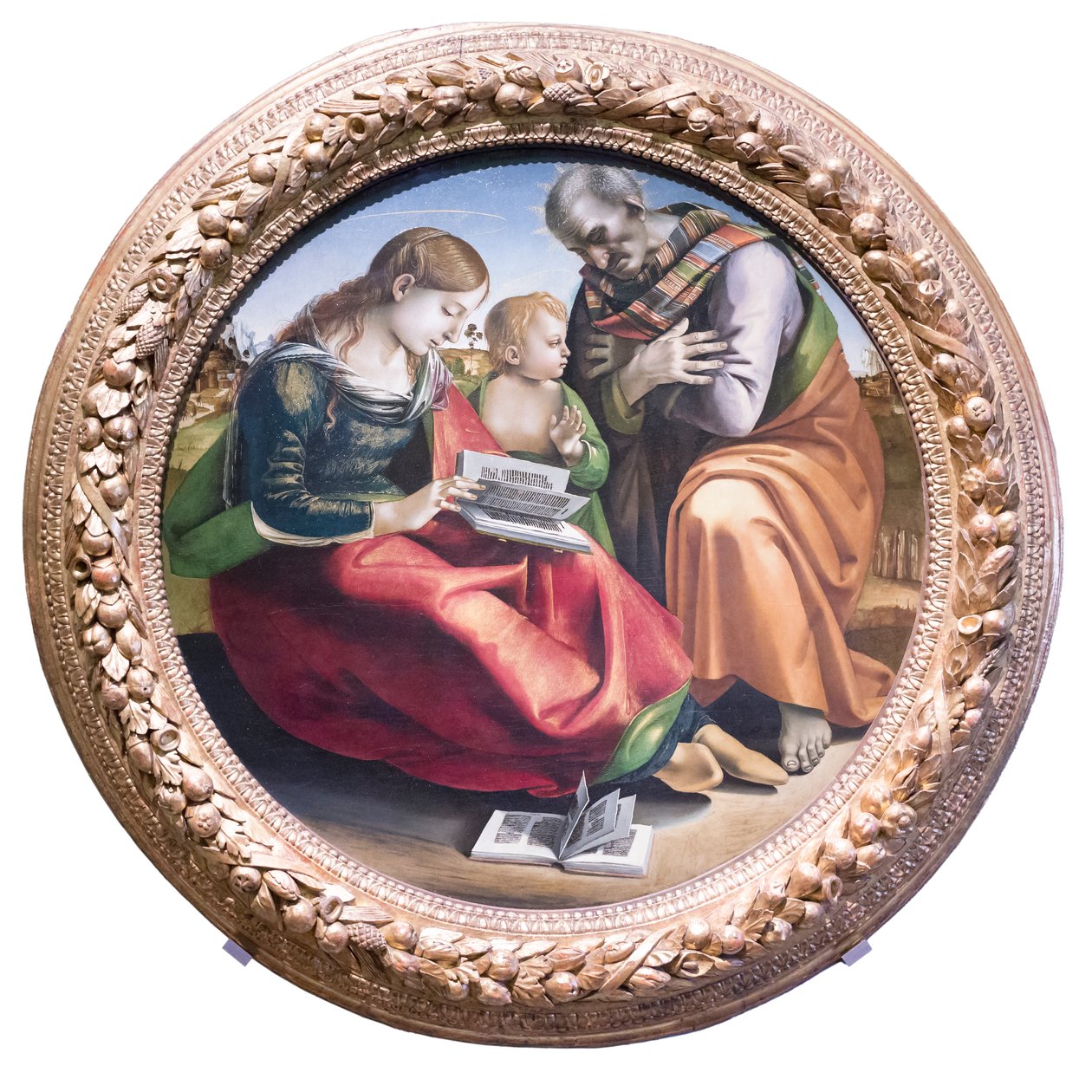 Helig familj av Luca Signorelli