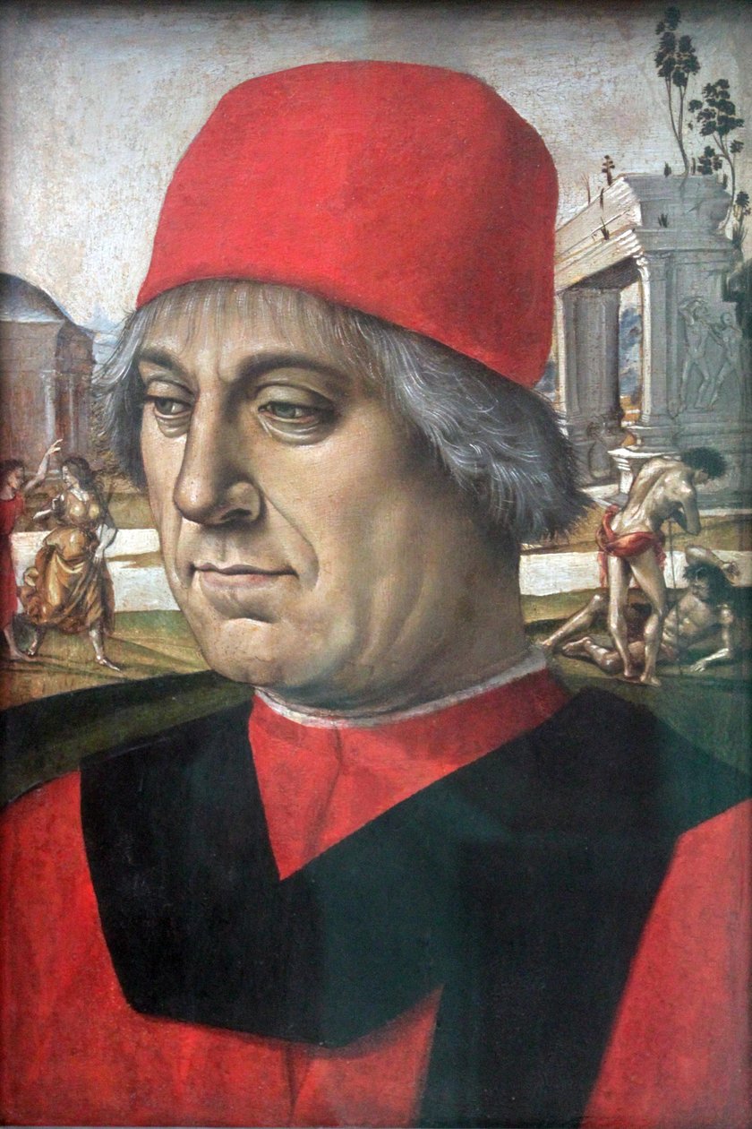 Porträtt av en man av Luca Signorelli
