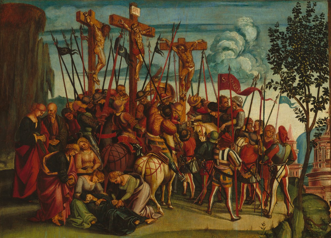 Korsfästelsen, ca. 15041505. av Luca Signorelli