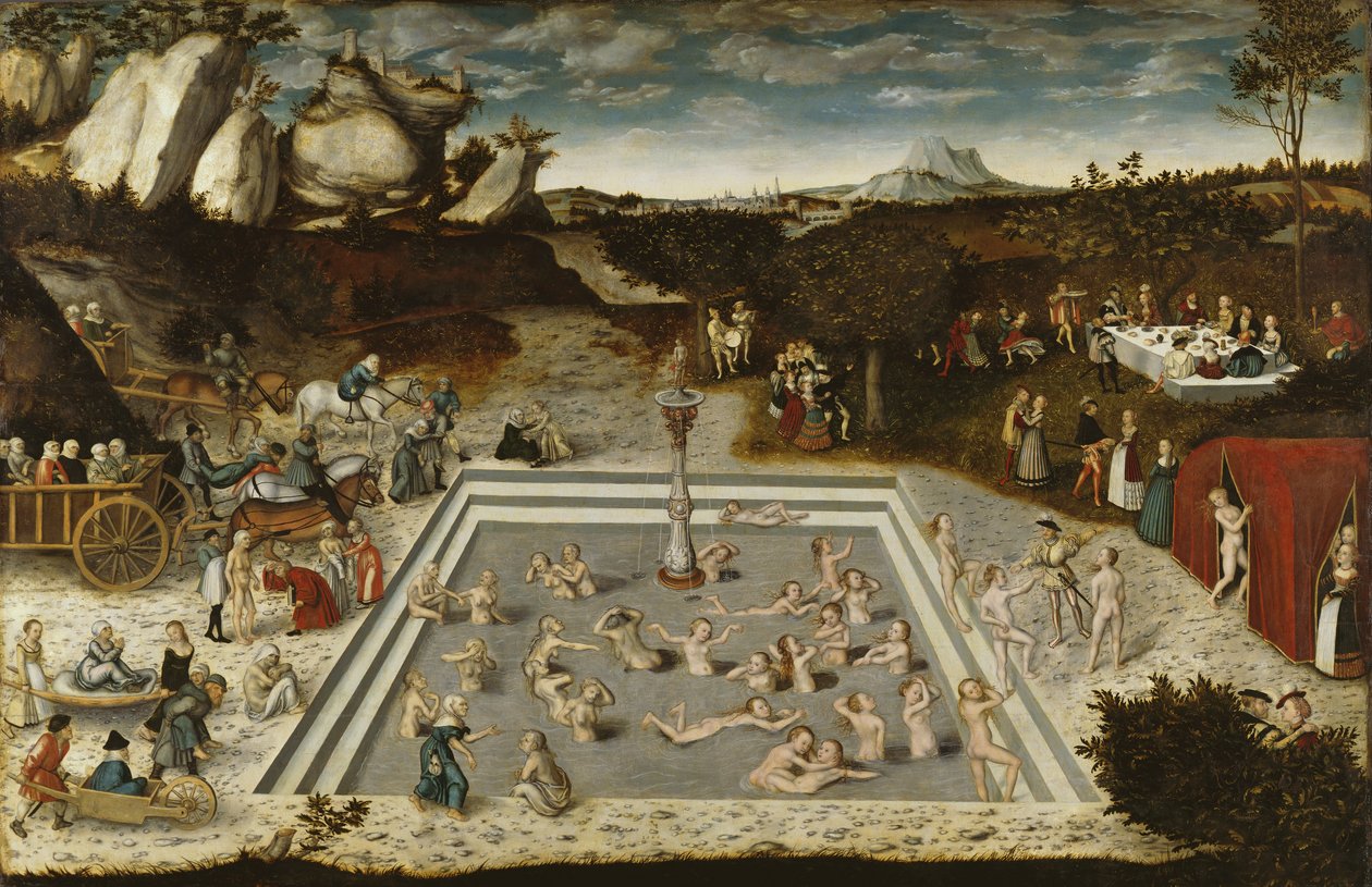 Der Jungbrunnen  av Lucas Cranach the Elder