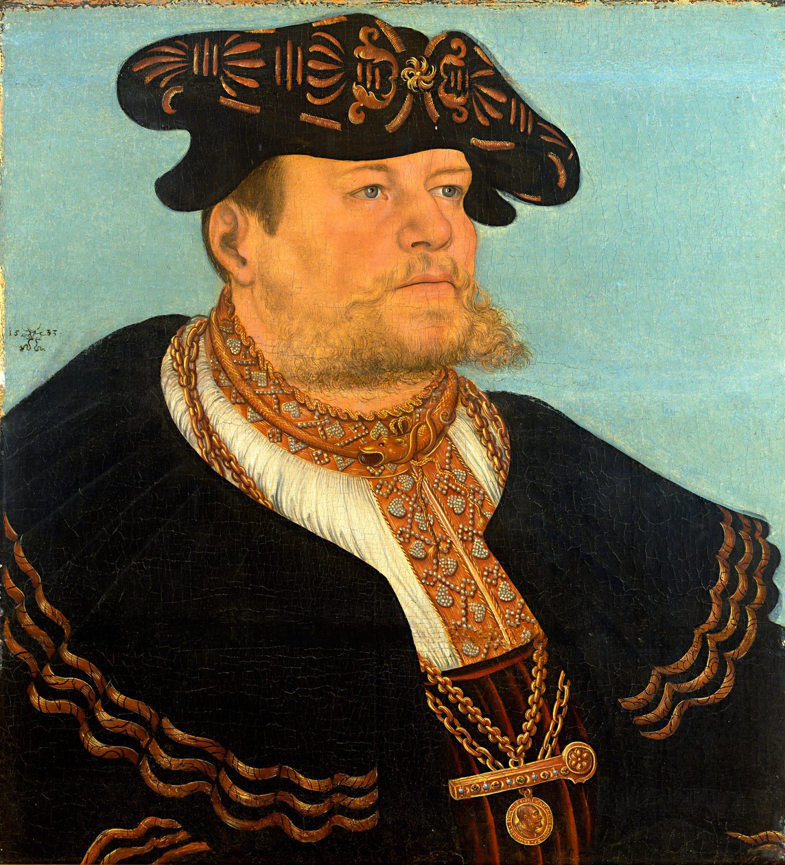 Gregor Brück, 1533  av Lucas Cranach the Elder