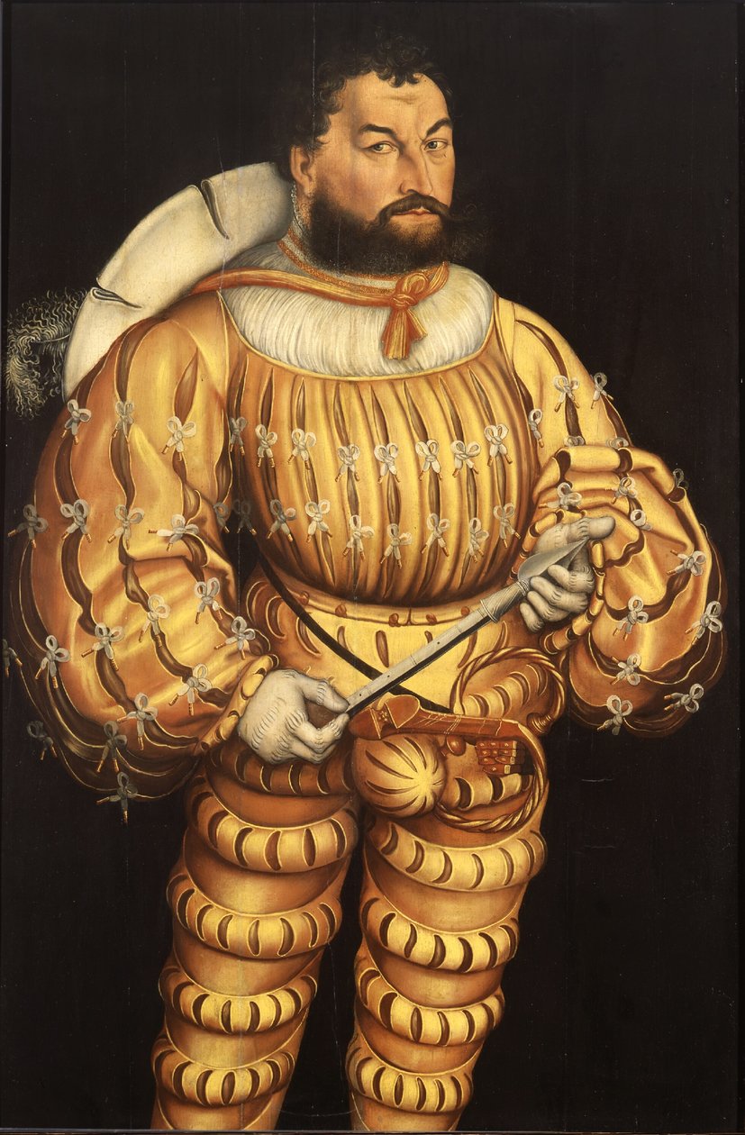 Herzog Heinrich der Fromme von Sachsen av Lucas Cranach the Elder