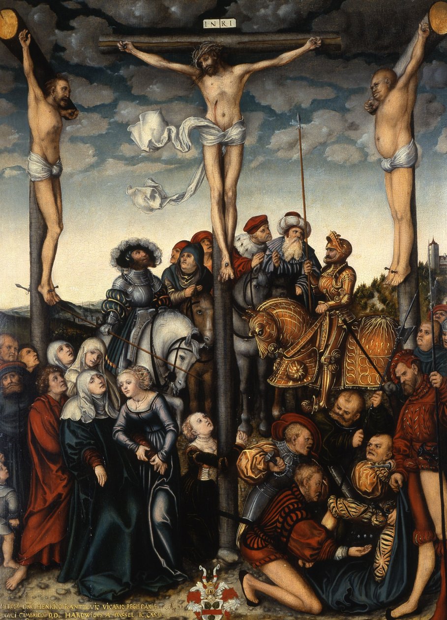 Kreuzigung  av Lucas Cranach the Elder