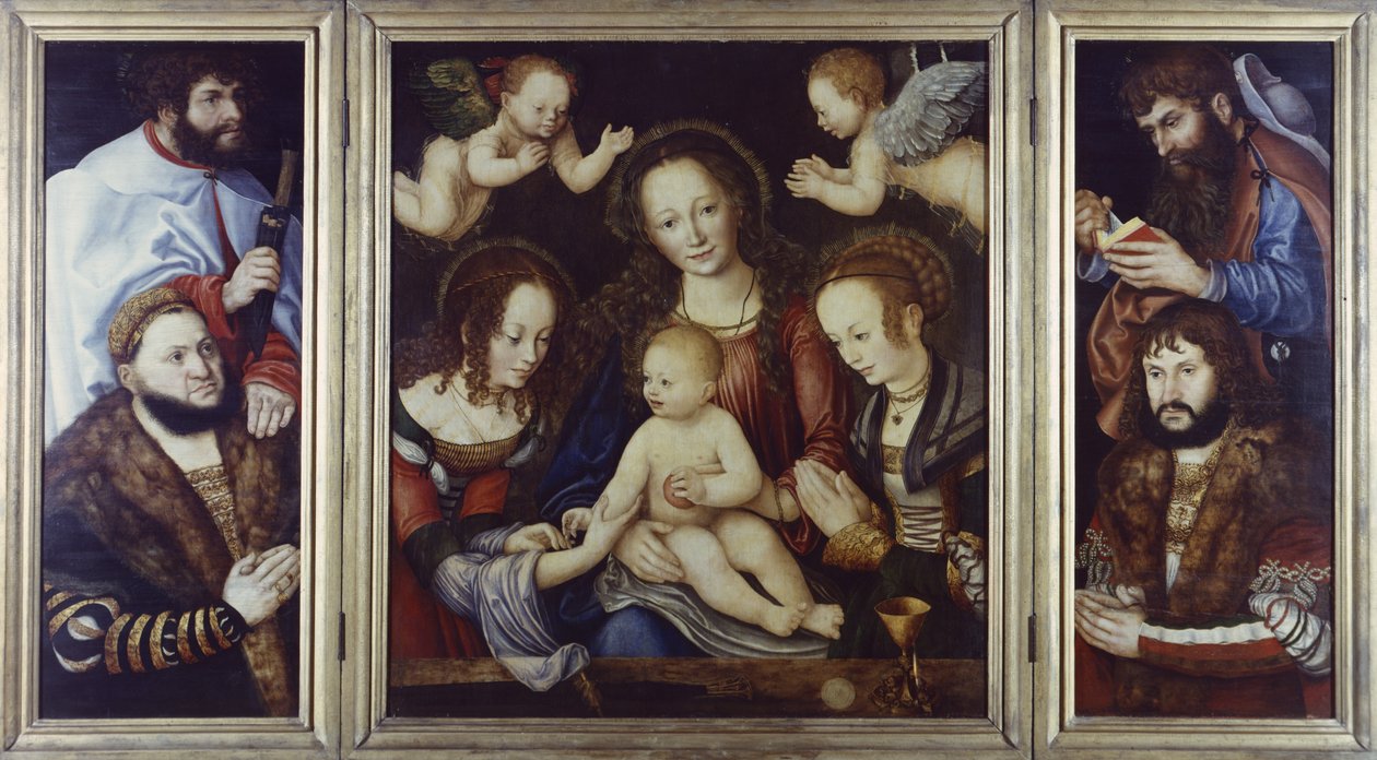 Prinsaltartavla, 1510-12 av Lucas Cranach the Elder