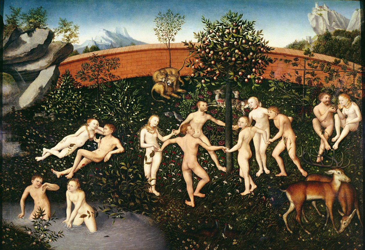 Guldåldern, 1530 av Lucas Cranach the Elder