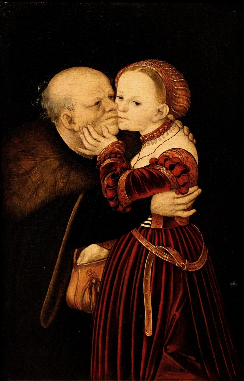 The old fool av Lucas Cranach the Elder