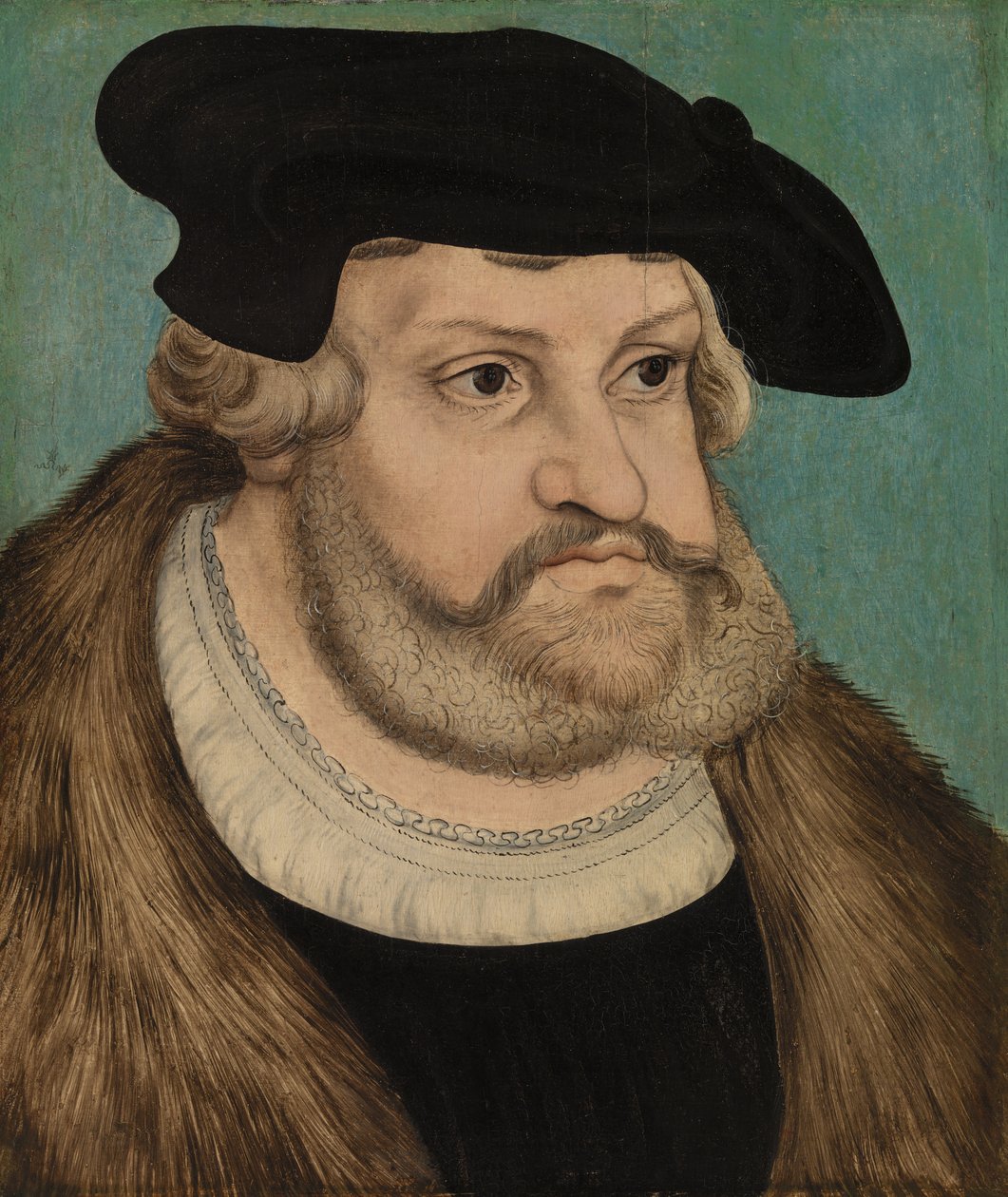 Porträtt av en man av Lucas Cranach the Elder