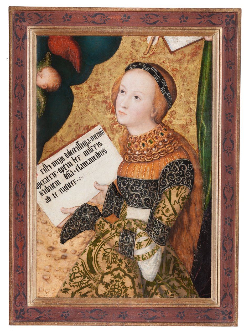 Sankta Christina, ca 1520-22 av Lucas Cranach the Elder