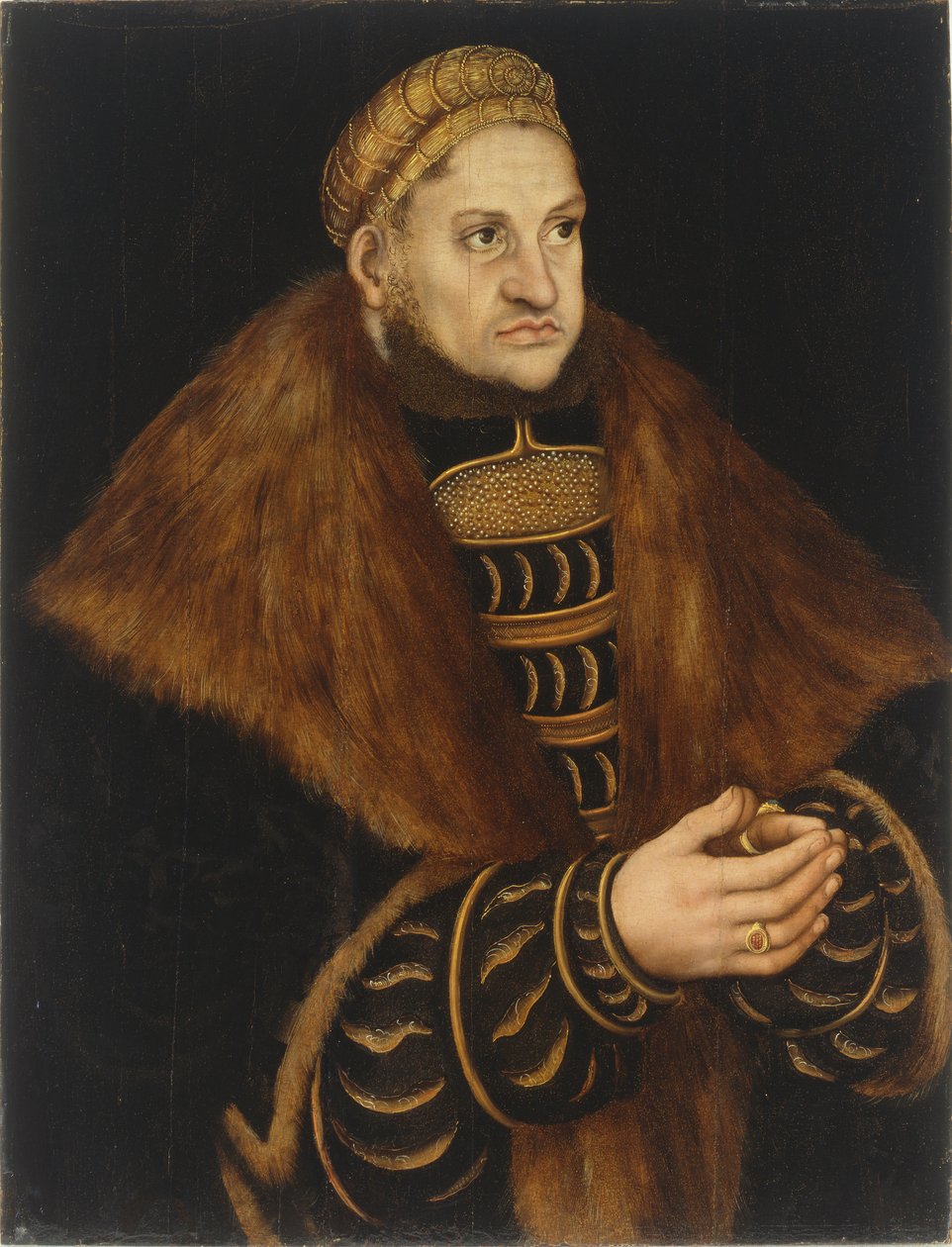 Friedrich III the Wise, Elector of Saxony av Lucas Cranach the Elder