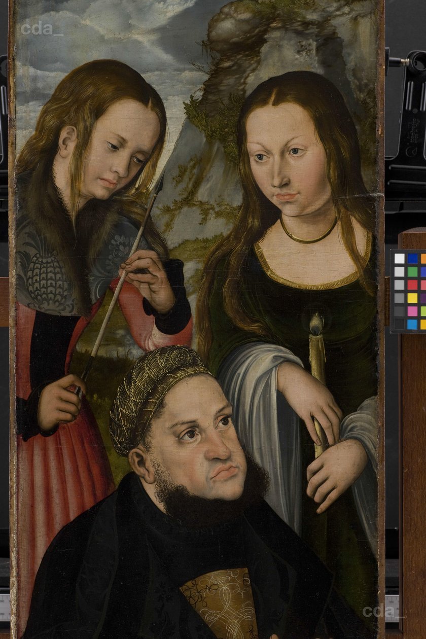 The Elector Frederic the Wise of Saxony av Lucas Cranach the Elder