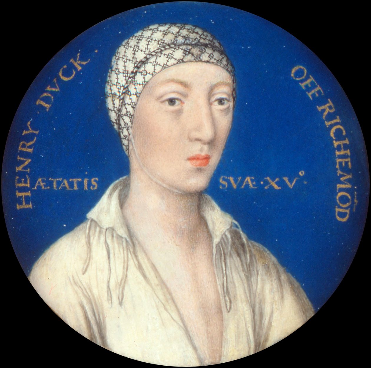 Henry Fitzroy, Duke of Richmond and Somerset 1519-36  av Lucas Horenbout or Hornebault