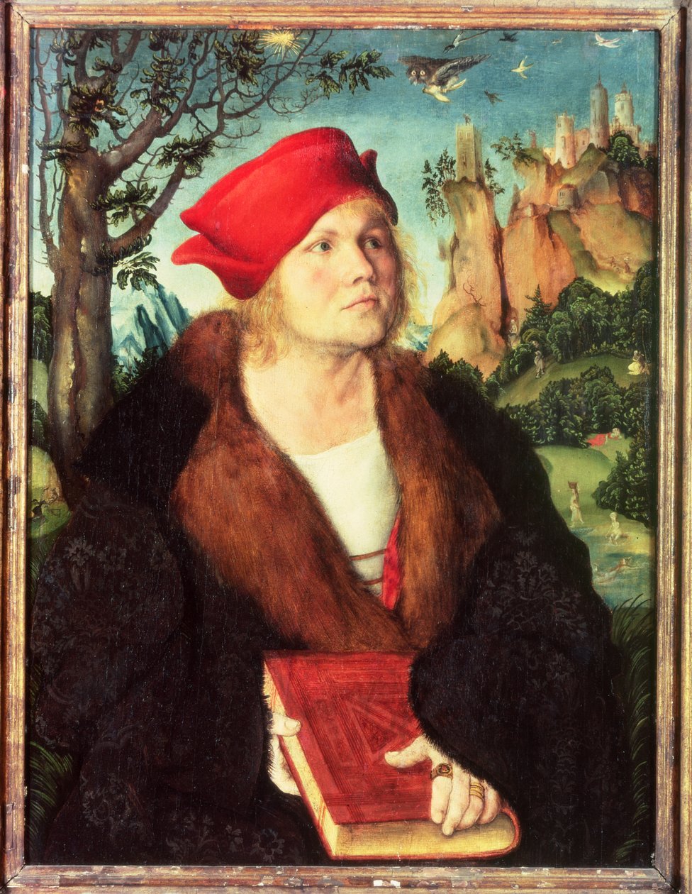 Dr Johannes Cuspinian, 15021503 av Lucas Cranach the Elder