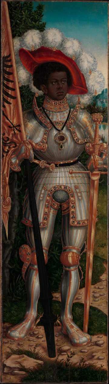 Saint Maurice, ca 1520-25 av Lucas Cranach the Elder