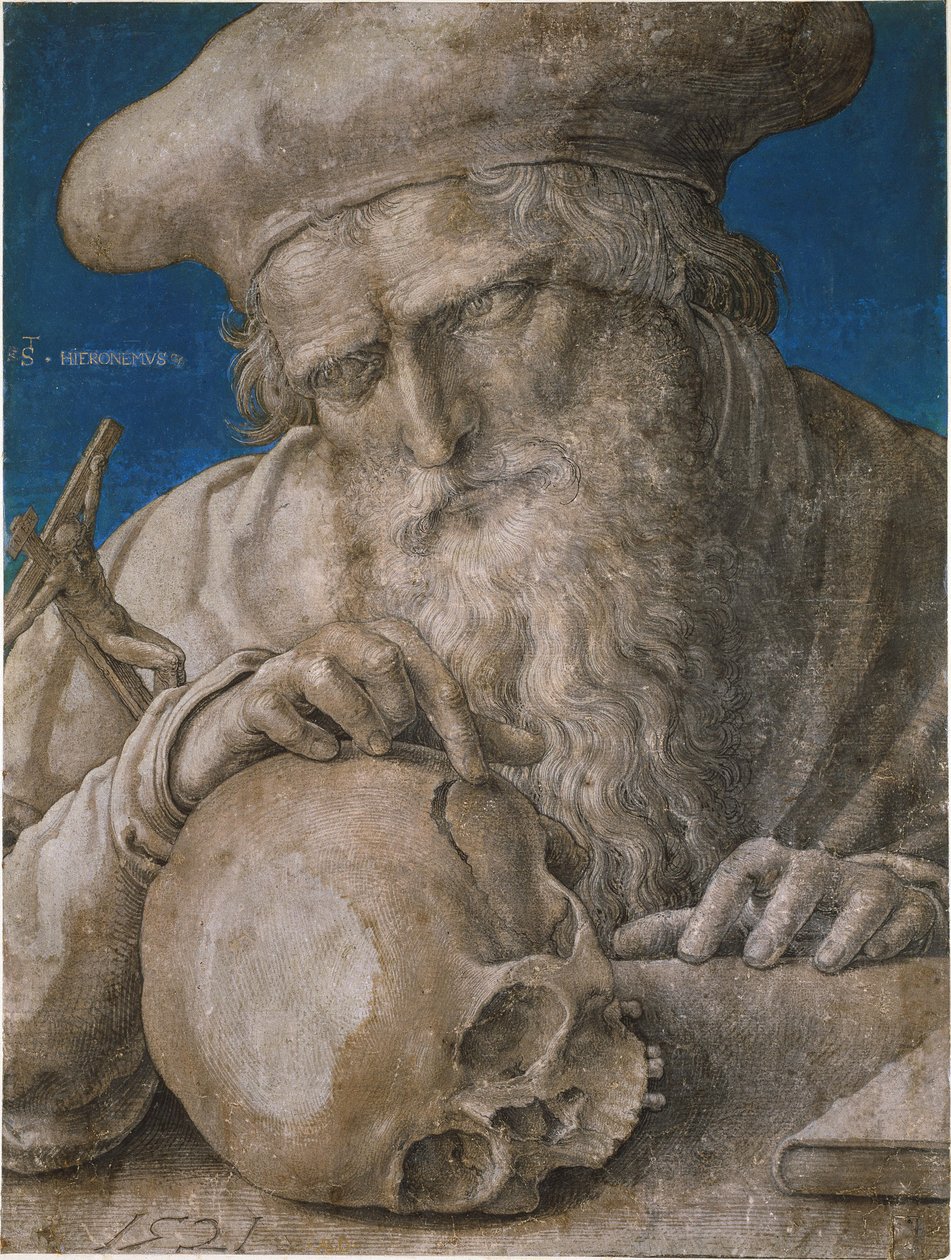 Saint Jerome av Lucas van Leyden