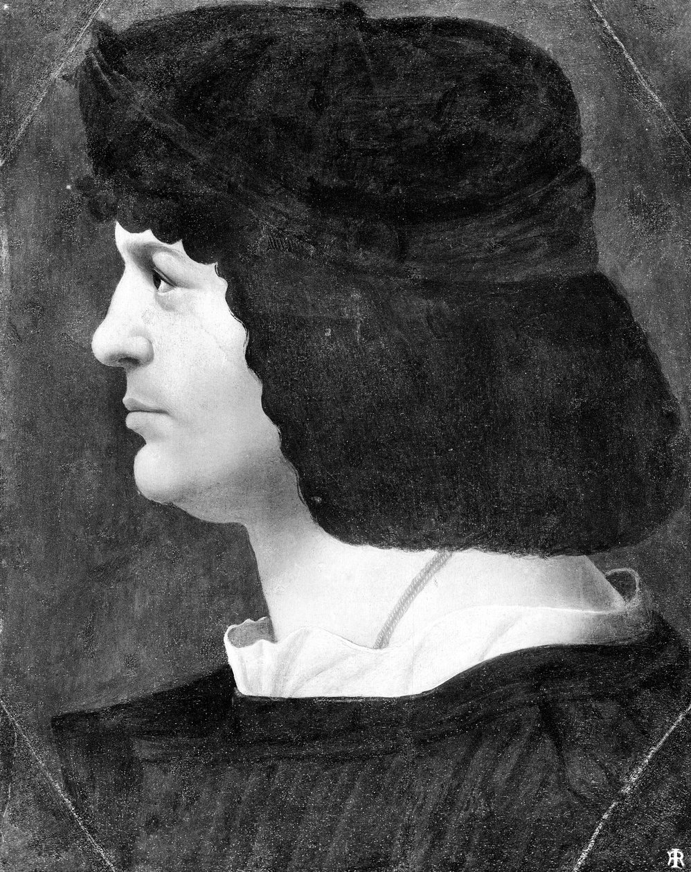 Självporträtt av Lucas van Leyden
