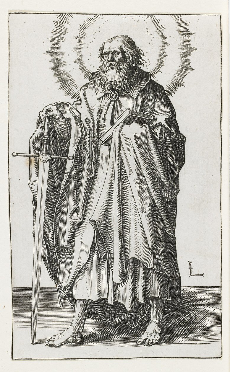 St. Paul, 1510 av Lucas van Leyden