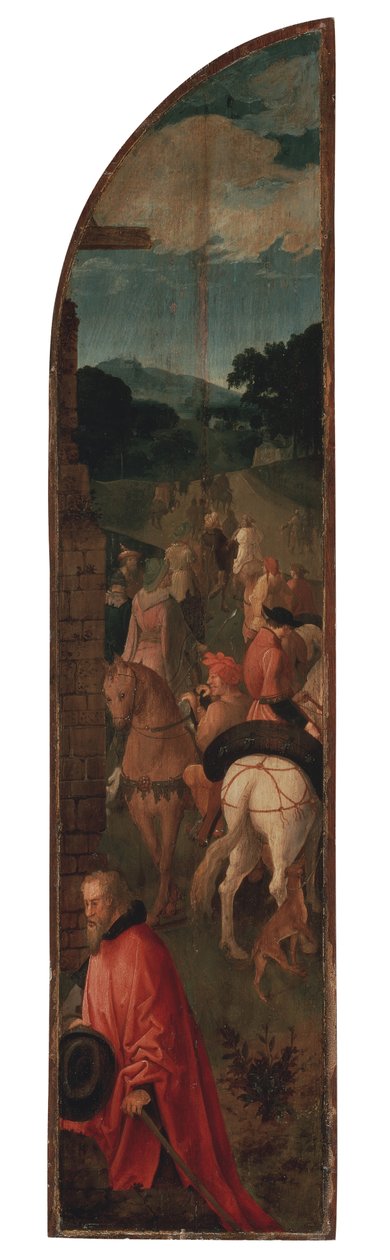 The Adoration of the Magi Triptych (höger panel) av Lucas van Leyden