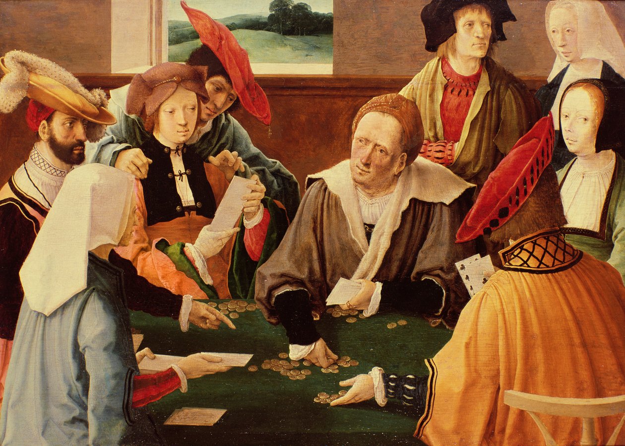 Kortspelarna av Lucas van Leyden