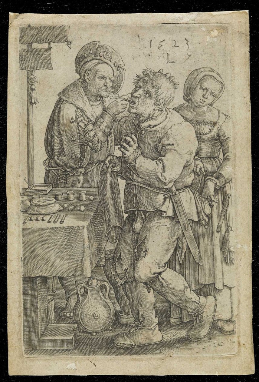 Tandläkaren av Lucas van Leyden