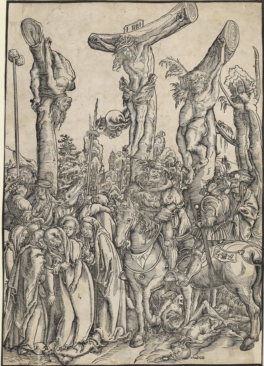 The Crucifixion av Lucas Cranach the Elder
