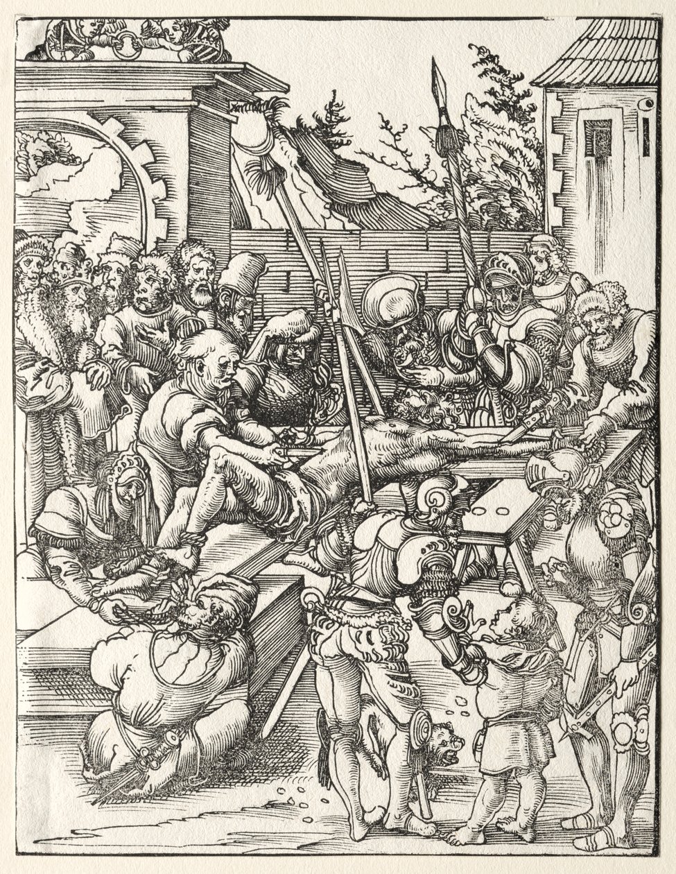S:t Bartolomeus martyrskap av Lucas Cranach