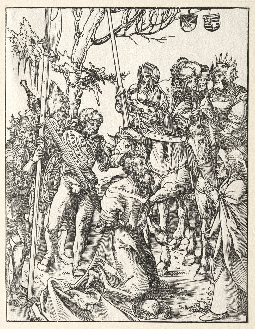 Sankt Jakob den Störres martyrskap av Lucas Cranach
