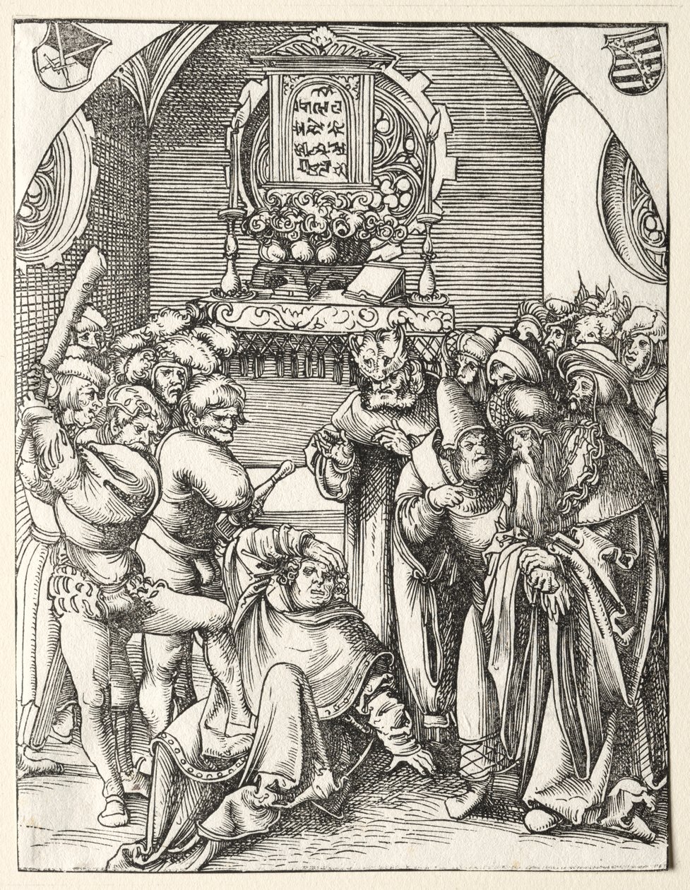 Martyrskap av den helige Judas Thaddeus av Lucas Cranach